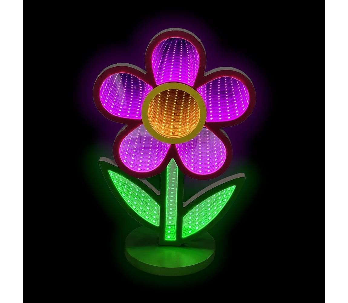 2Kids Toys - LED Neónová stolná dekorácia LED/5W/USB kvet 2D98126