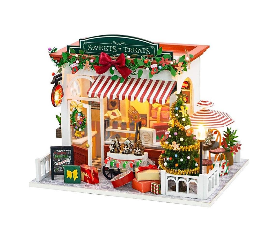 2Kids Toys - Miniatúra domčeka Vianočná cukráreň 2xAAA batérie 2DPC2319