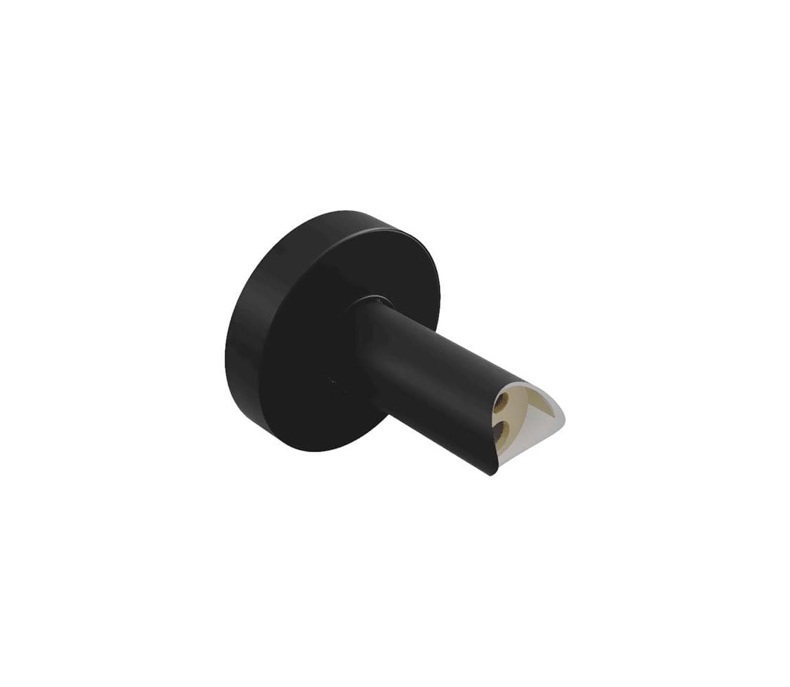 BEMETA Adaptér pre skryté pripojenie elektrických sušiakov do steny 6,4x6,4 cm čierny 131567814