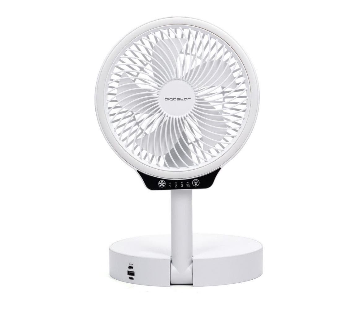 B.V. - LED bezdrôtový skladací látor s USB portom 6,5 W/5 V 8000 mAh 330100A4T