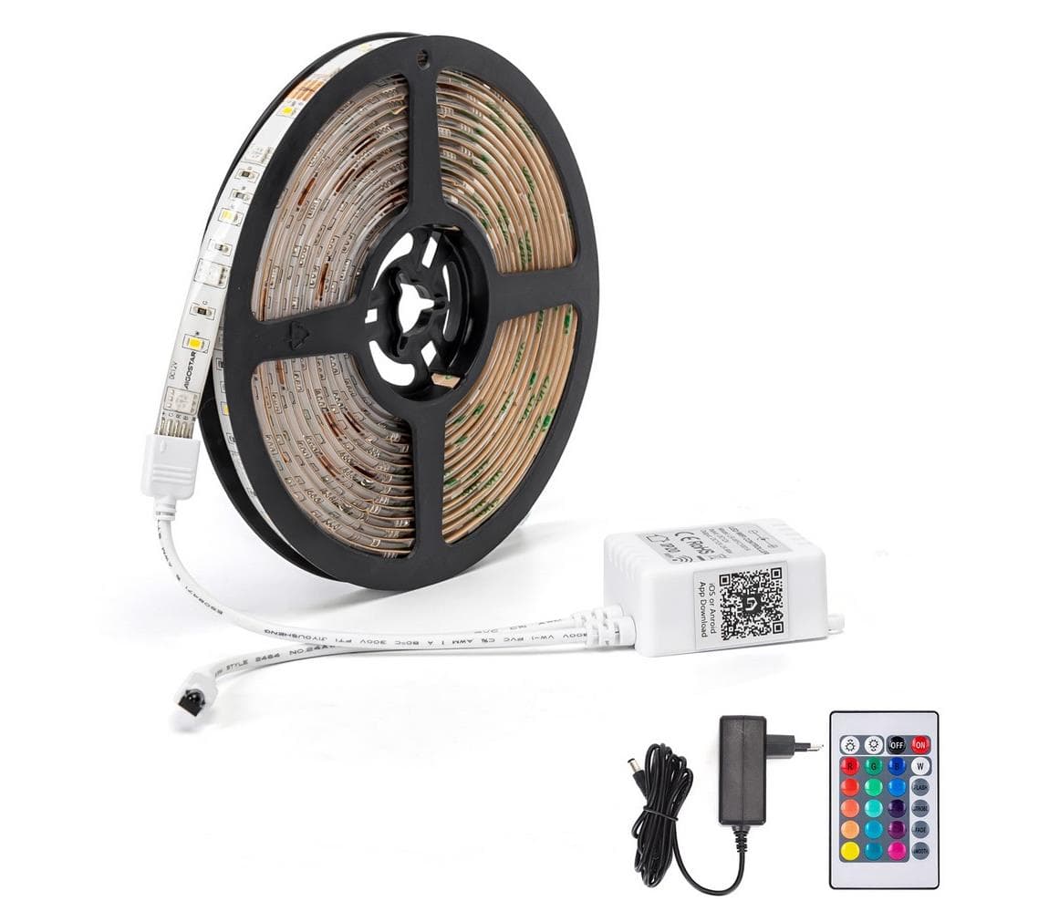 B.V. - LED RGB Stmievateľný pásik 6,5m LED/16,5W/12/230V 3000K Wi-Fi S10203ZTF