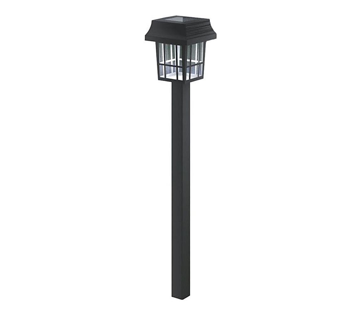 B.V. - LED solárne svietidlo LED/2V 6500K IP44 40 mAh čierna B10201AEGI