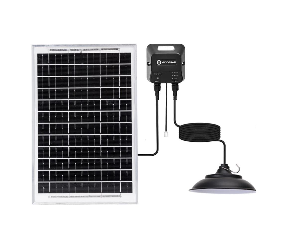 B.V. - LED solárny luster LED/70W/12V 6000 mAh 6500K pr. 23,5 cm B1020135N