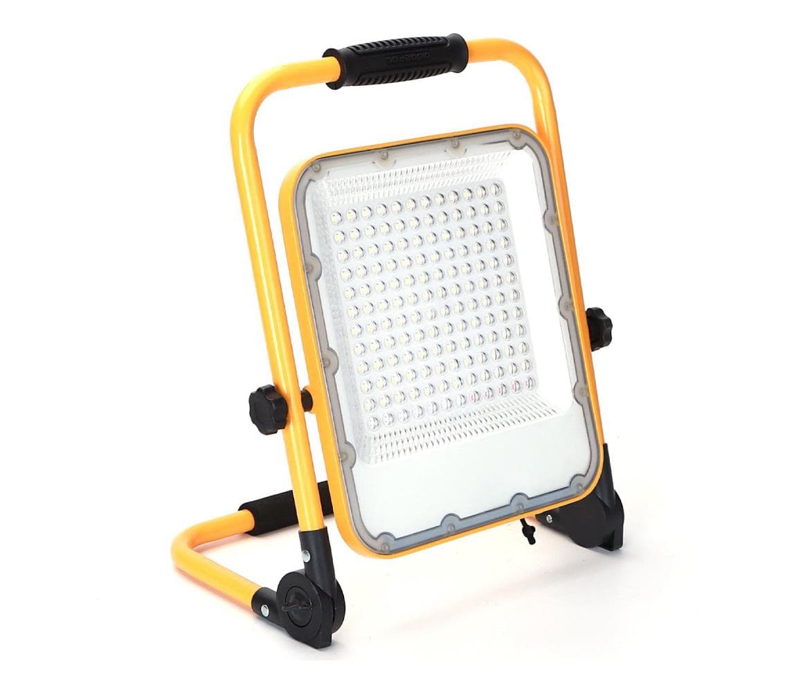 B.V. - LED Stmievateľný nabíjací reflektor LED/100W/5V 6500K IP65 15000 mAh B10203XVP
