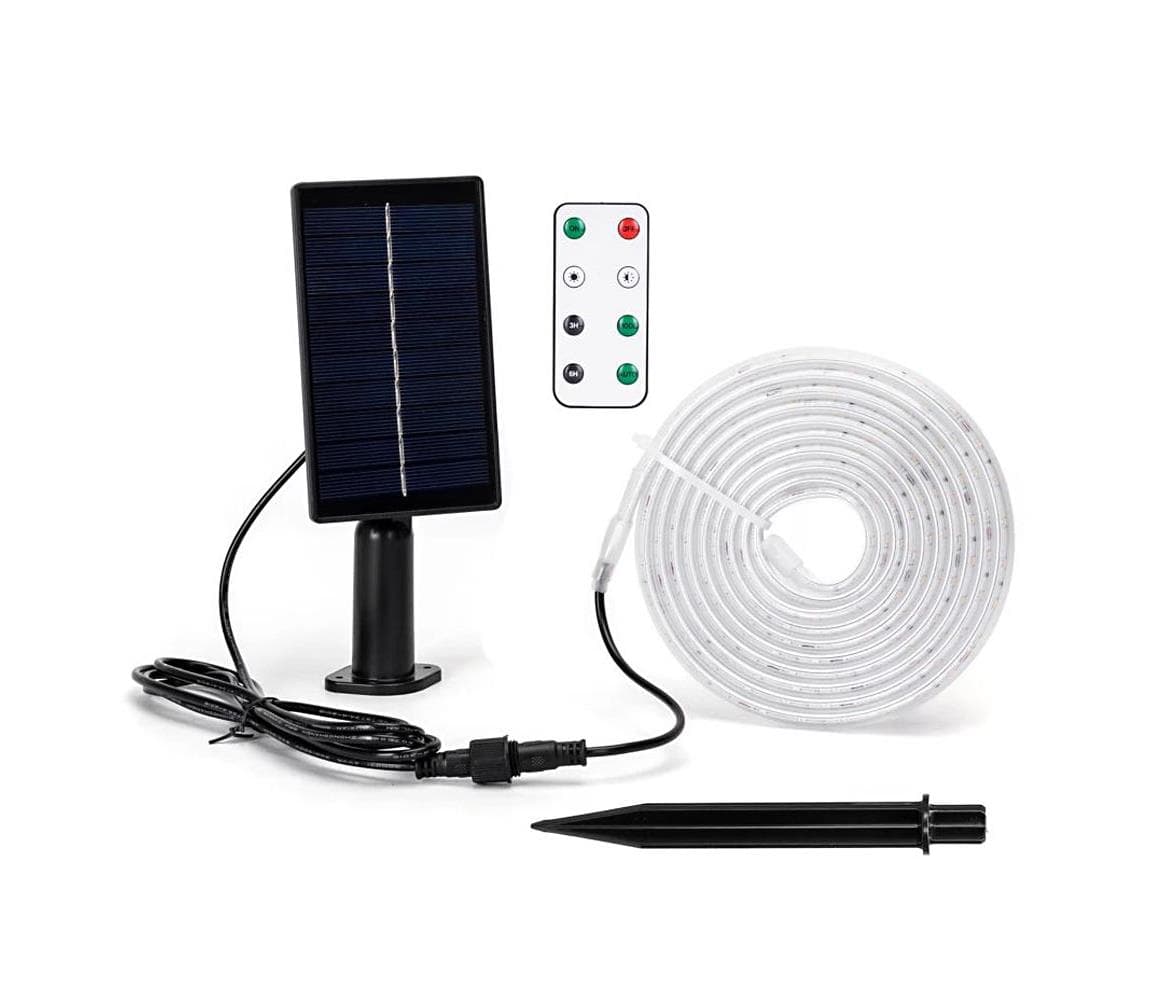 B.V. - LED Stmievateľný solárny pásik LED/1,6W/3,2V 3 m 6500K IP65 + DO B10201NY5