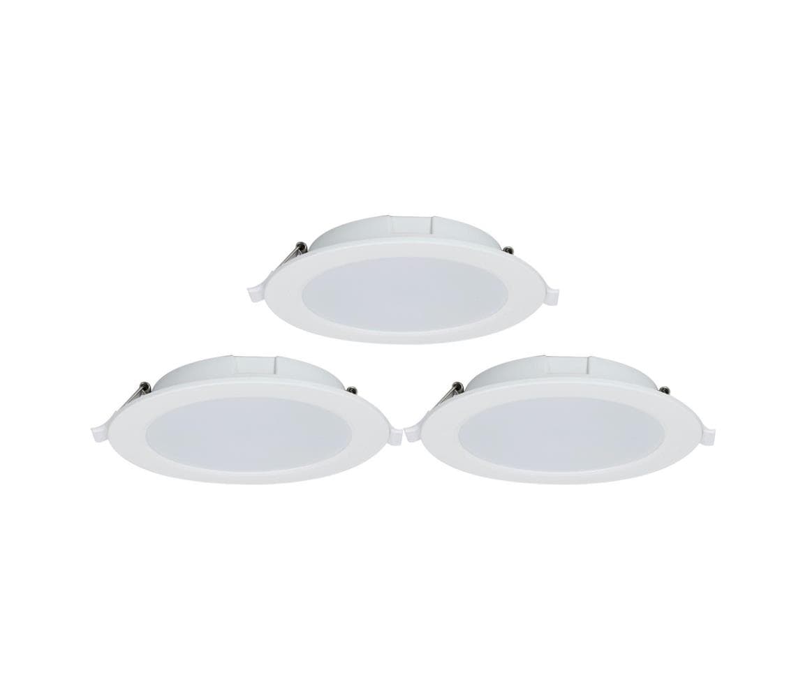 B.V. -SADA 3x LED Stm. podhľ. svietidlo MESH 9W/230V 2700K-6500K pr. 14,5 cm S10304R7K