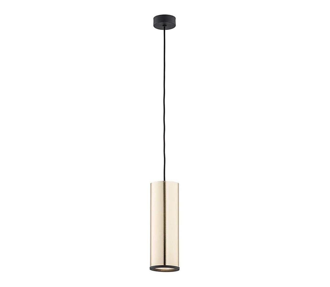 Argon 4246 - Luster na lanku LINEA 1xE27/15W/230V mosadz/čierna 4246