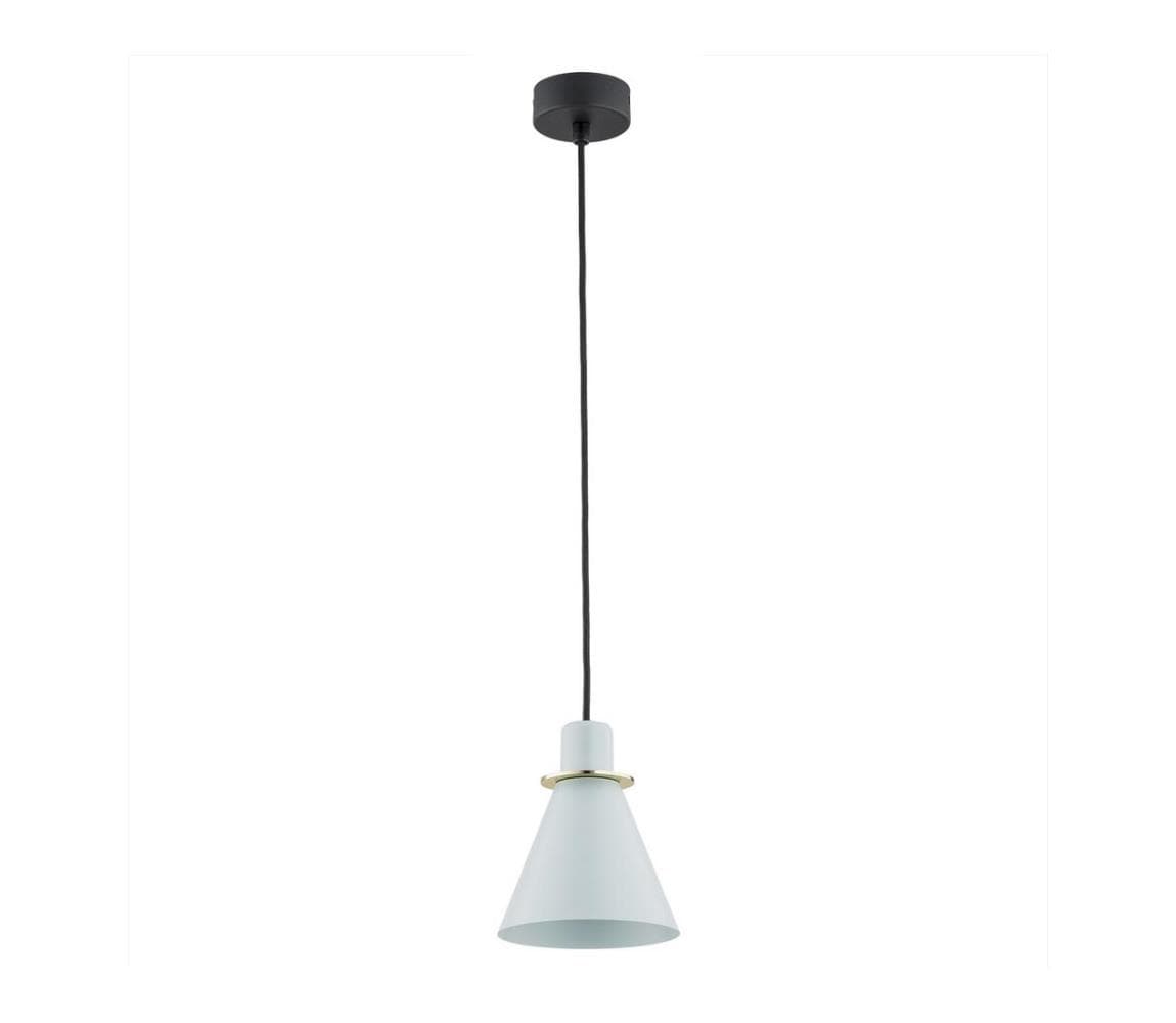 Argon 4682 - Luster na lanku BEVERLY 1xE27/15W/230V modrá/zlatá 4682