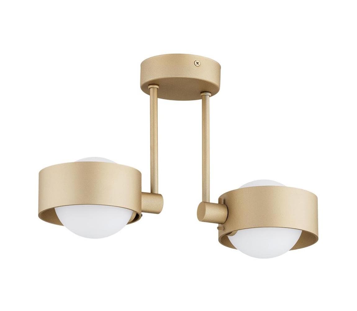 Argon 7215 - Kúpeľňový luster na tyči MASSIMO PLUS 2xG9/6W/230V IP44 zlatá 7215
