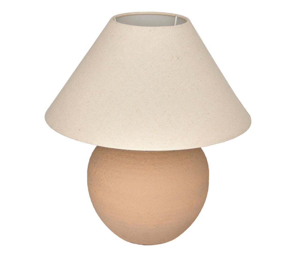 Atmosphera - Stolová lampa SEIYA 1xE27/60W/230V hnedá/béžová 213702