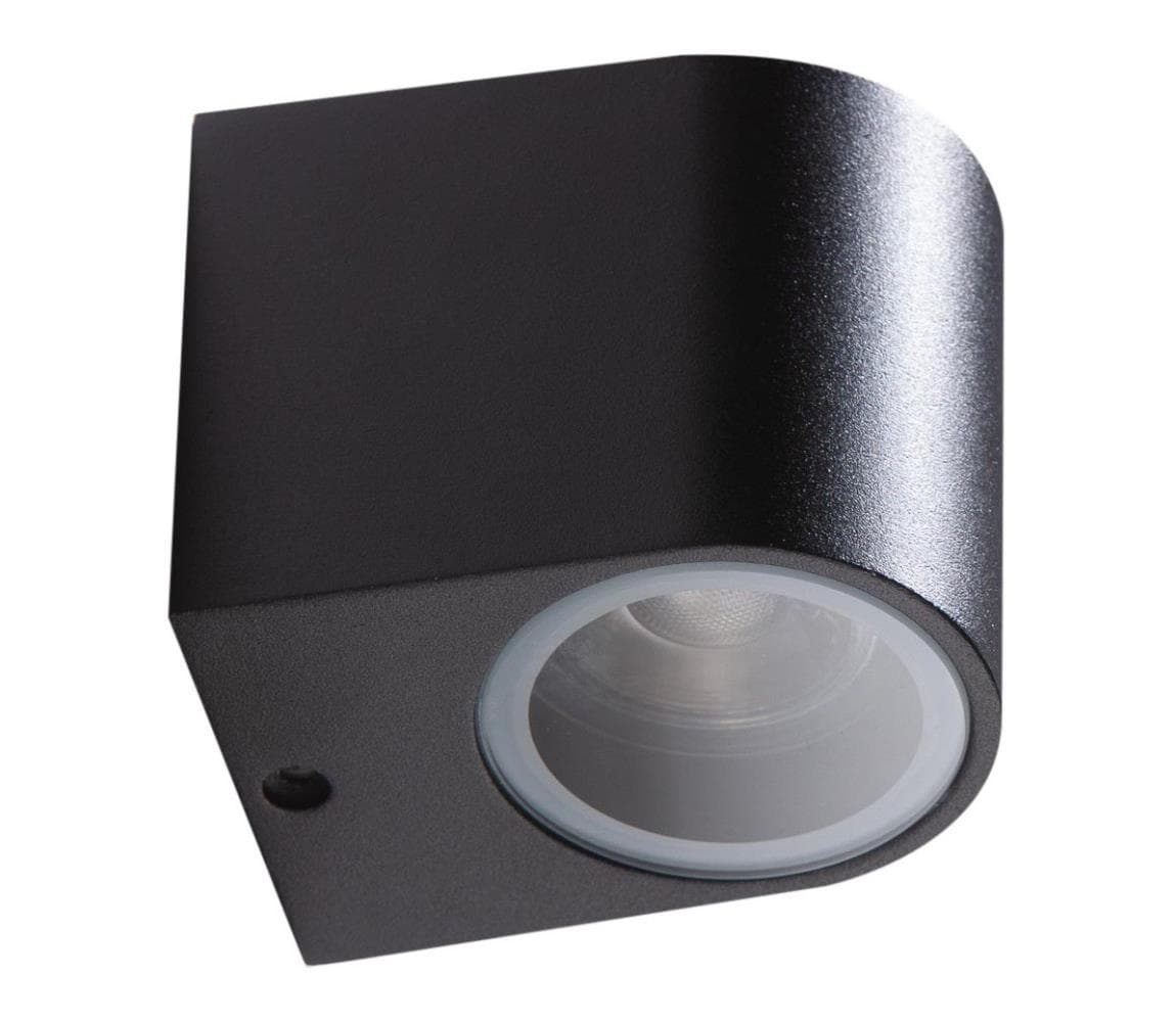 Azzardo - Vonkajšie nástenné svietidlo RIMINI 1xGU10/35W/230V IP54 okrúhly