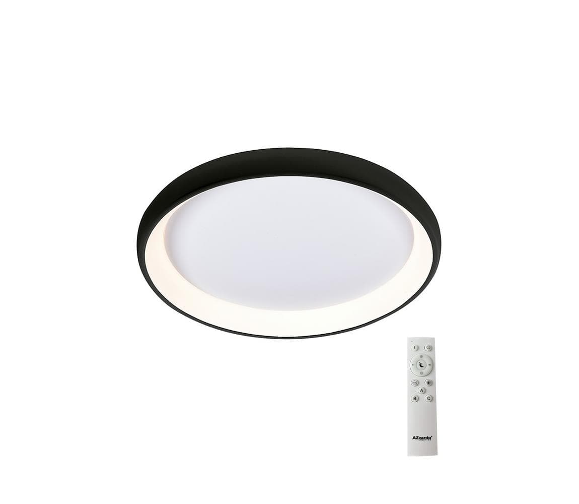 Azzardo -LED Stmievateľné stropné svietidlo ANTONIO LED/32W/230V čierna + DO