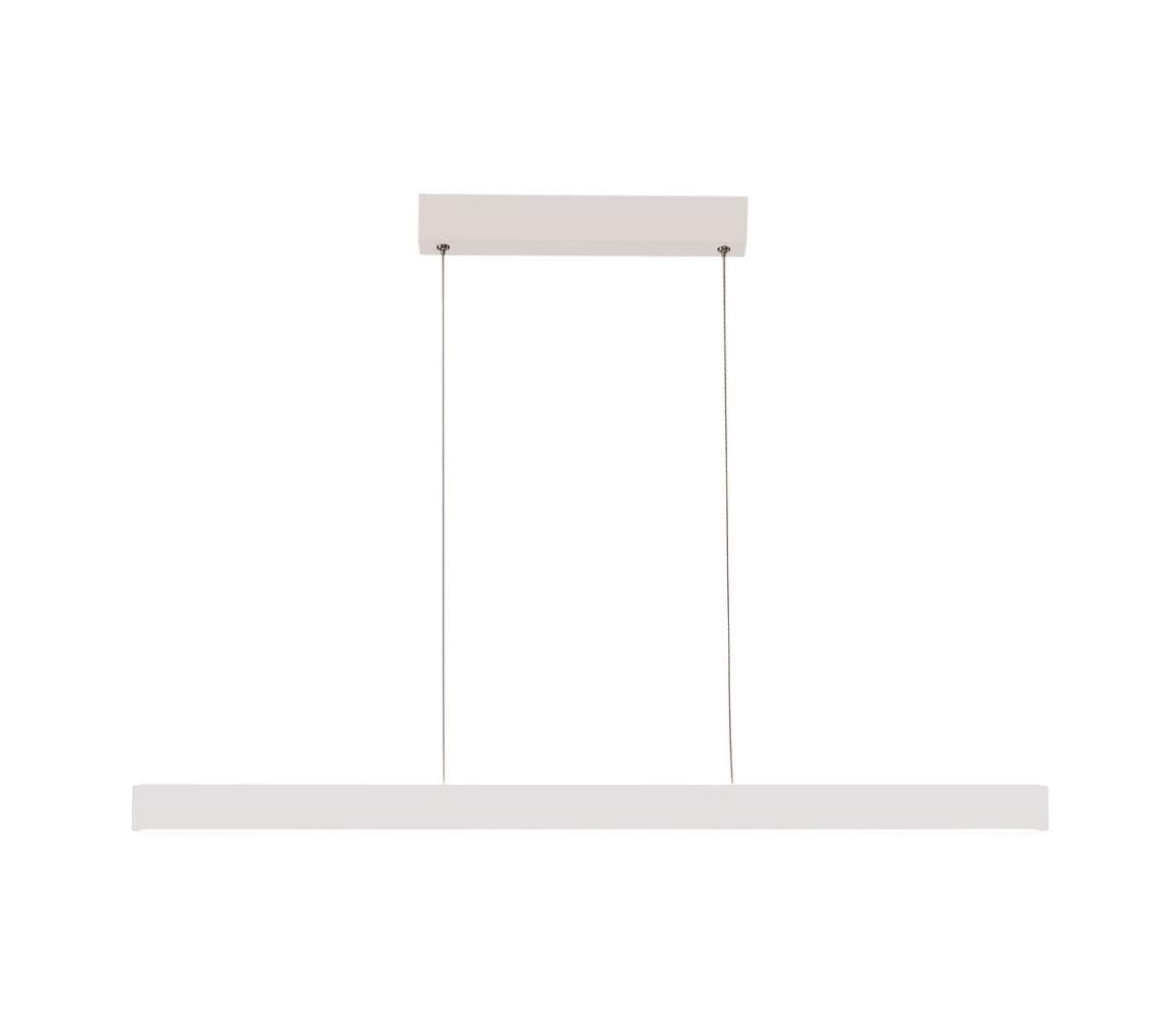 Azzardo - LED Stmievateľný luster na lanku OLIVIER LED/50W/230V biela