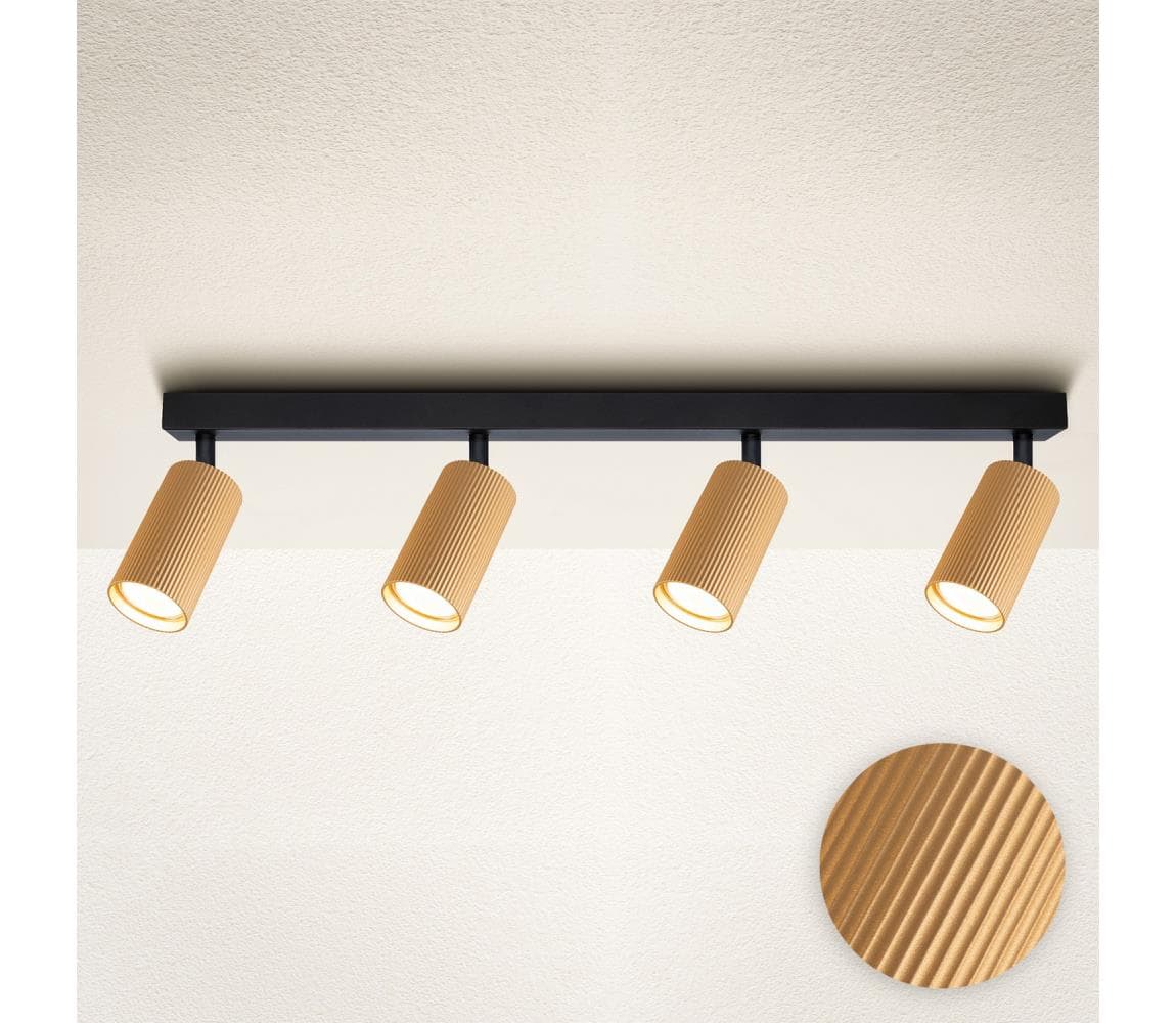 Brilagi - Bodové svietidlo SELE MODERN 4xGU10/30W/230V zlaté WO-MOD4-GLD