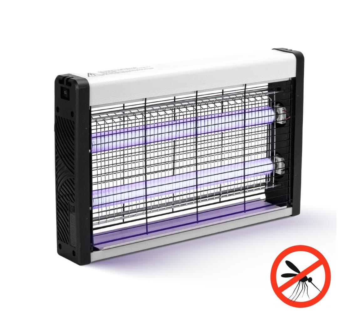 Brilagi - Elektrický lapač hmyzu 2×UV/18W/230V, vhodný na plochu do 100 m² B10503ACNG