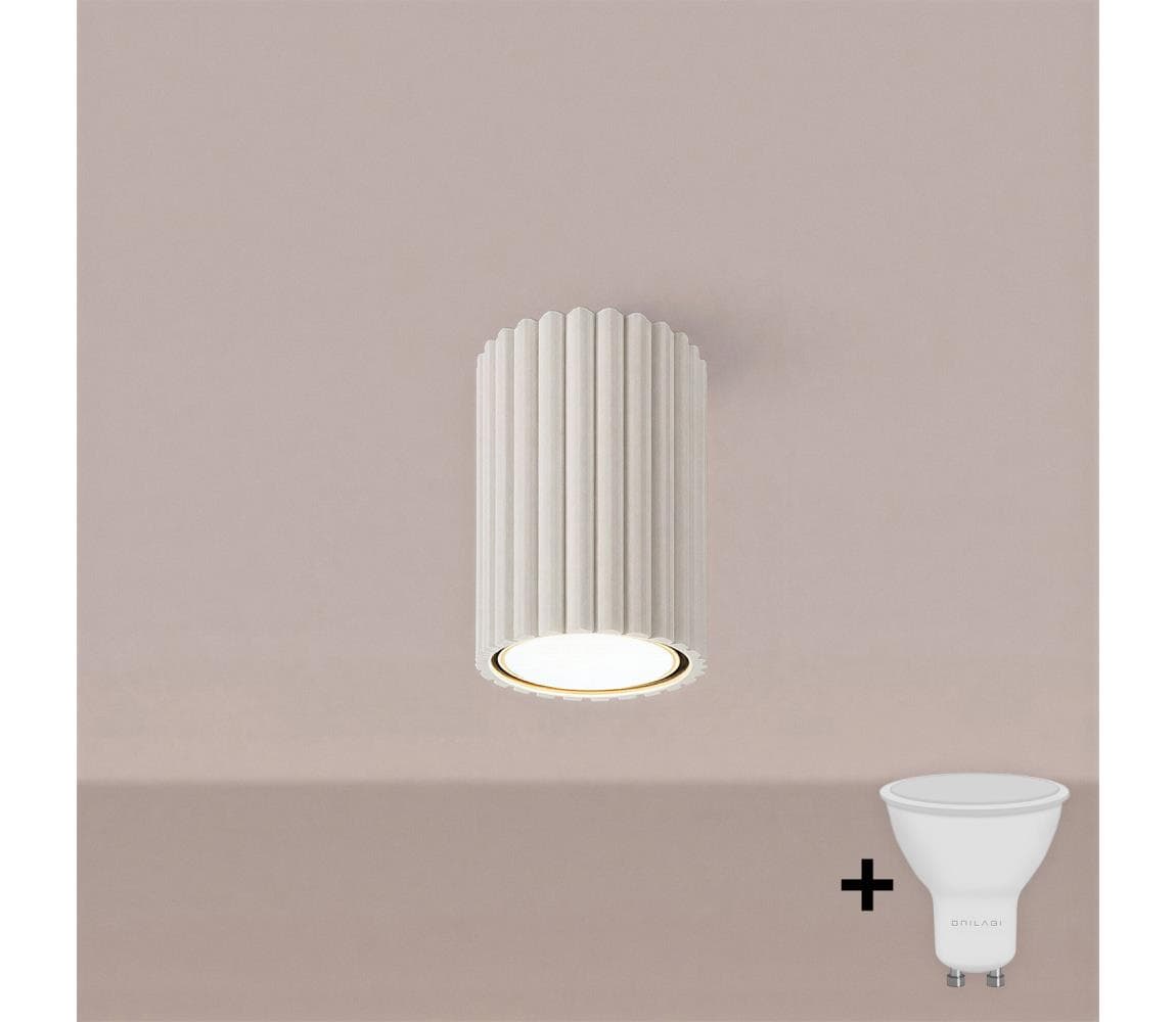 Brilagi - LED bodové svietidlo CRESTO 1xGU10/10W/230V 10 cm krémové BR.1587