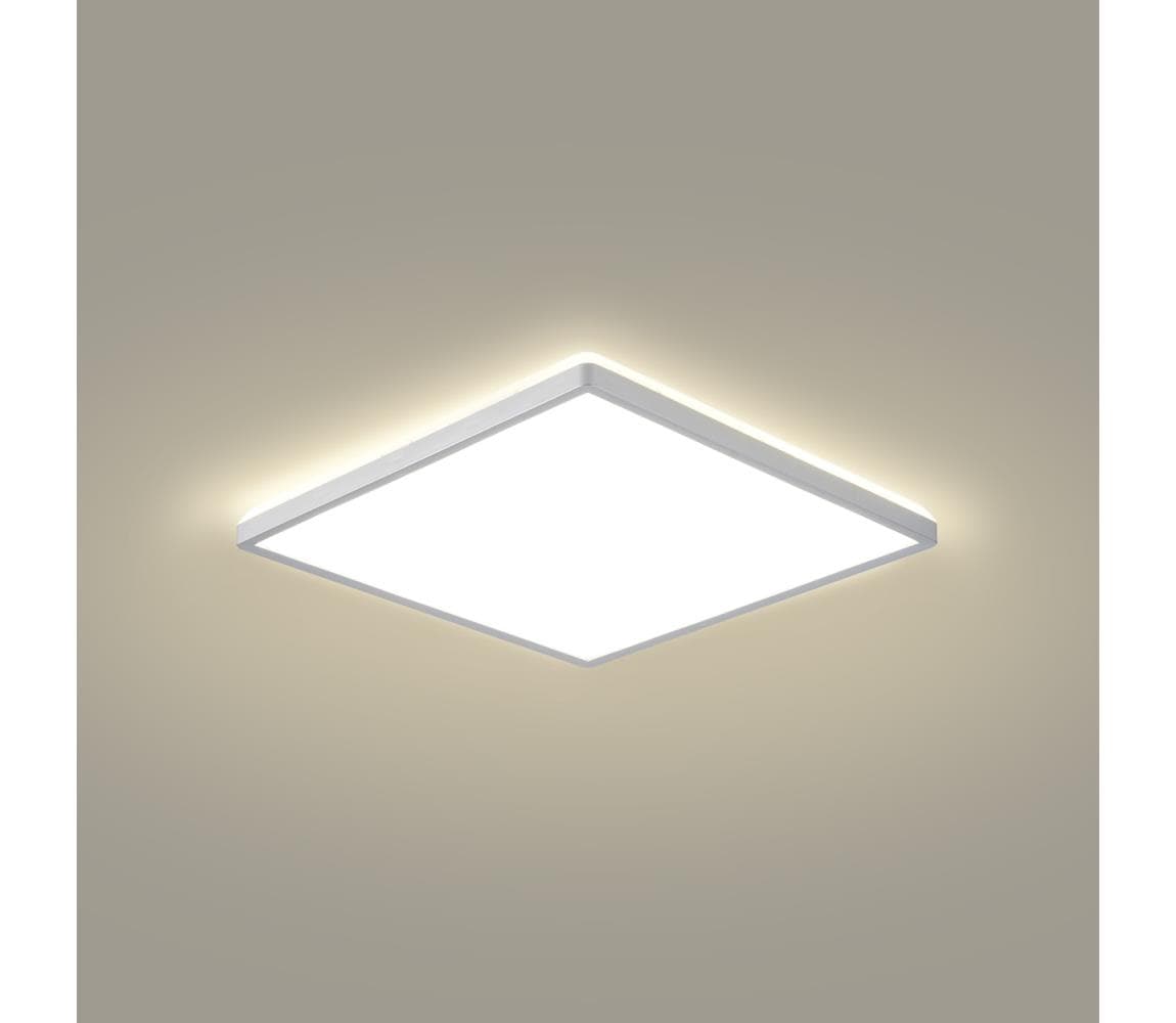 Brilagi - LED kúpeľňové stropné svietidlo ULTRA SLIM LED/18W/230V 30x30 cm strieborné IP54 BRI624