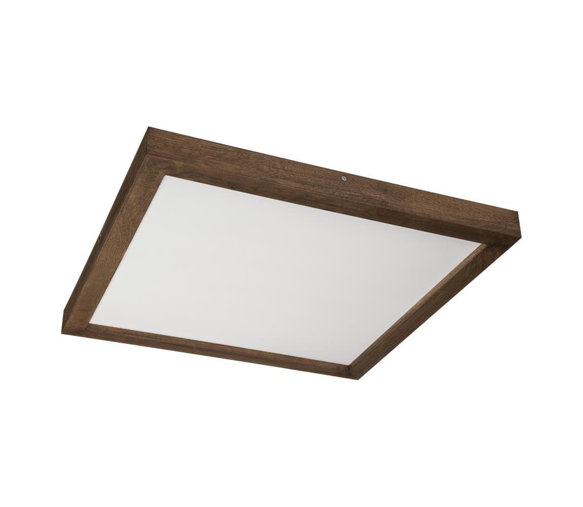Brilagi-LED Kúpeľňové svietidlo WOODY FRAME LED/40W/230V 60x60 cm IP44 dub/orech 8590828007760