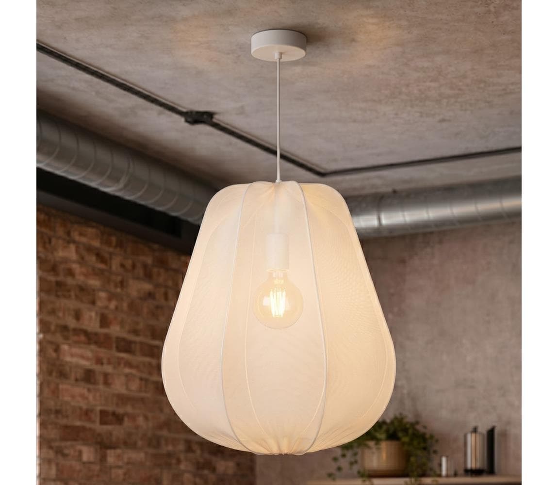 Brilagi - LED luster na lanku ARVEN 1xE27/8W/230V pr. 37 cm biela 8590828052692