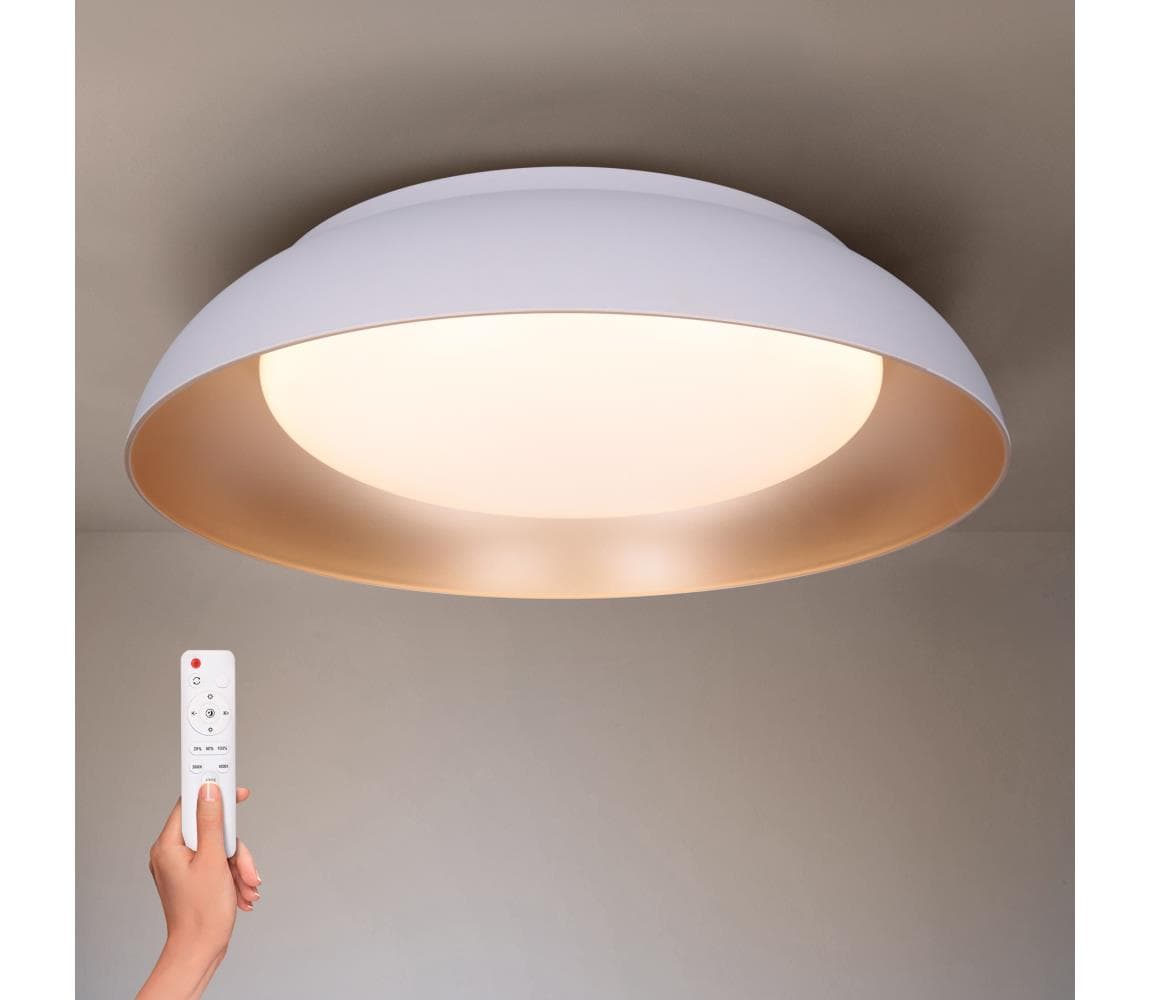Brilagi - LED stmievateľné svietidlo ALVA LED/48W/230V 3000–6500 K, priemer 51 cm, biele + diaľkové ovládanie (DO) WO800-OEM34-WHGD