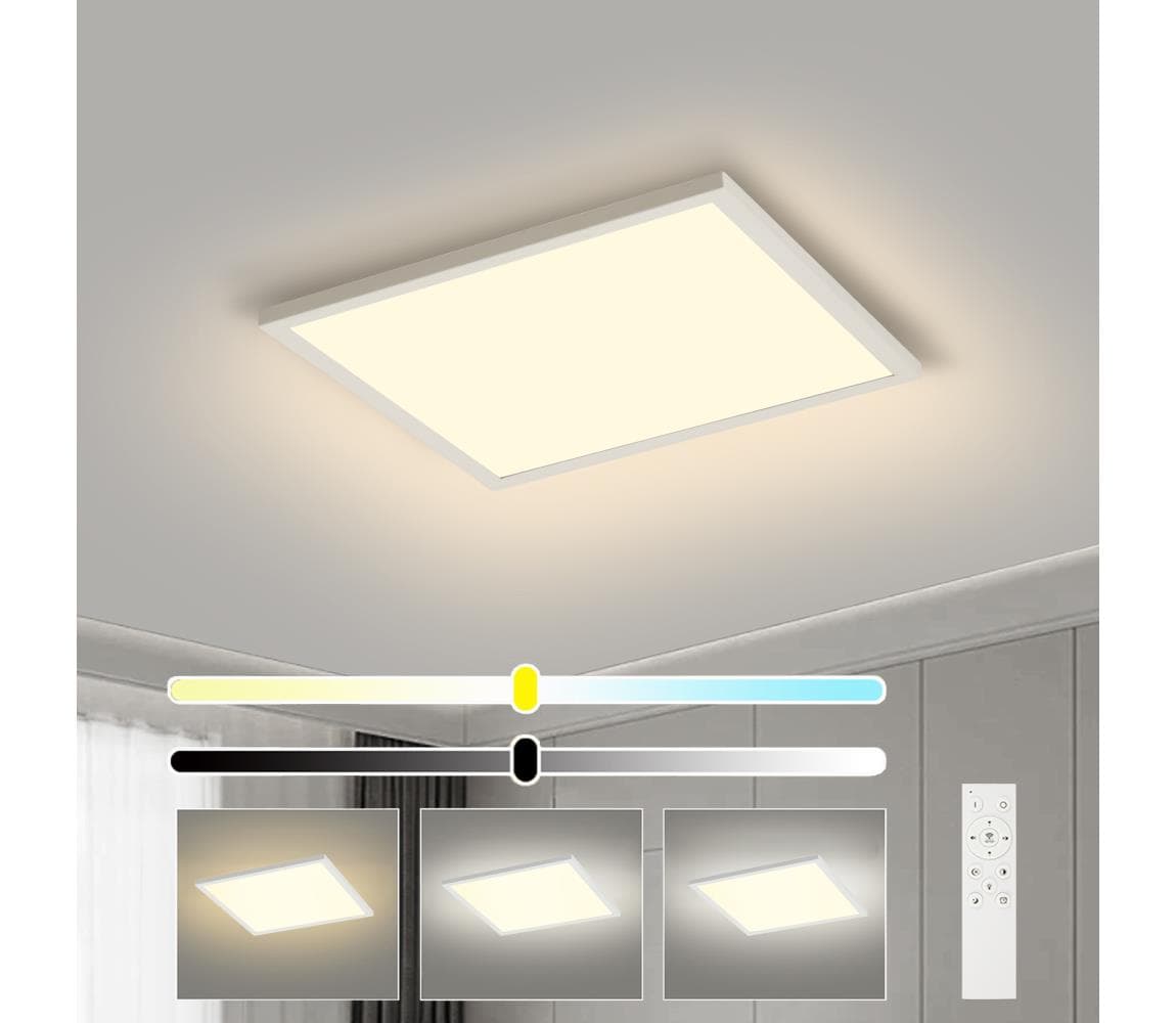 Brilagi - LED Stmievateľné svietidlo SLIMFRAME LED/25W/230V 30x30 cm biela + DO BRI168