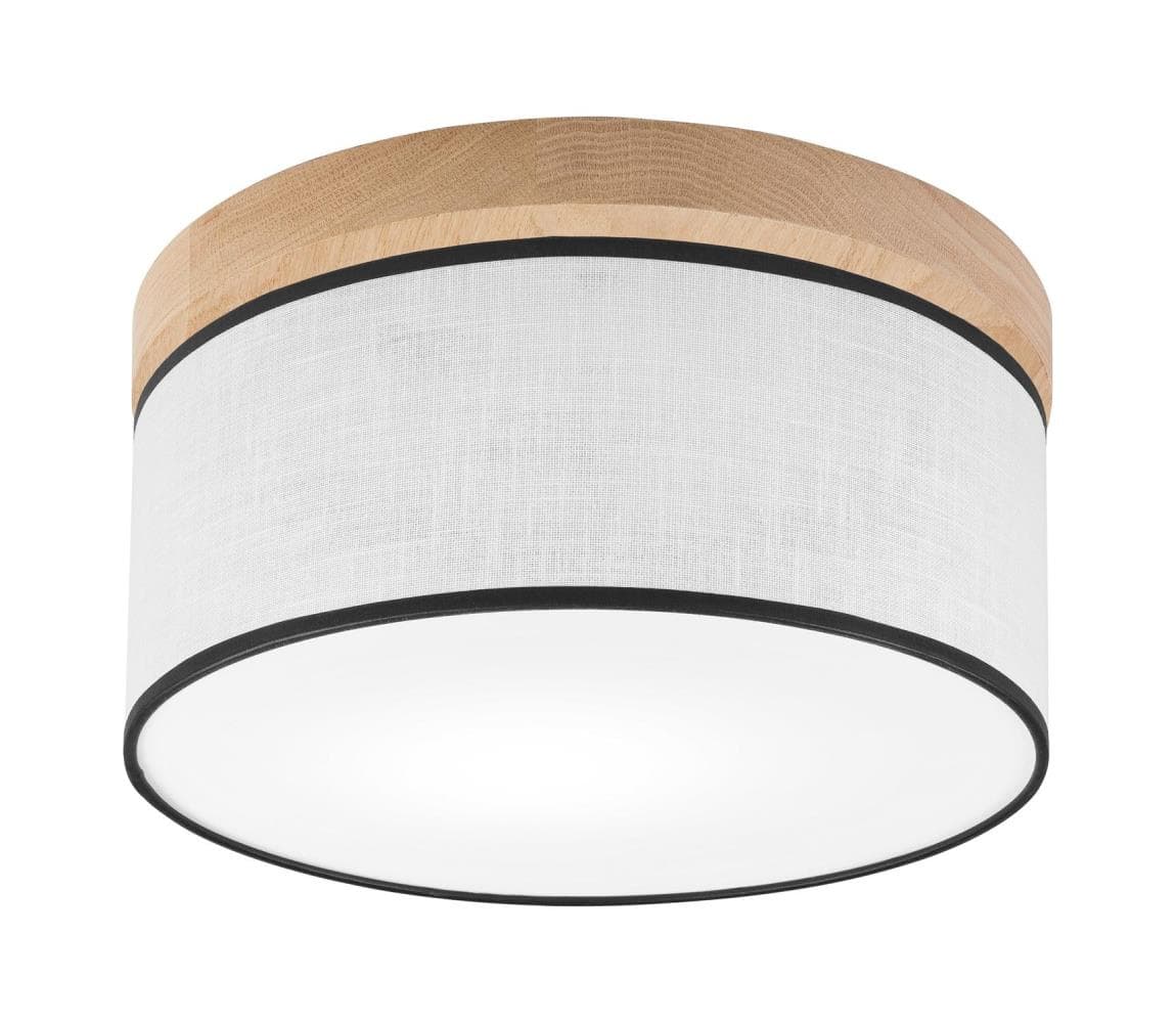 Brilagi - LED Stropné svietidlo BELLADONNA 1xE27/15W/230V pr. 30 cm biela/dub 8590828609889