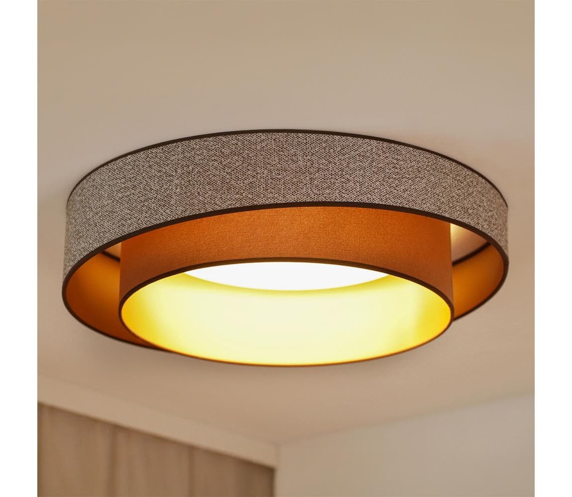 Brilagi - LED Stropné svietidlo VEGAS SHINE LED/24W/230V pr. 60 cm hnedá 608237