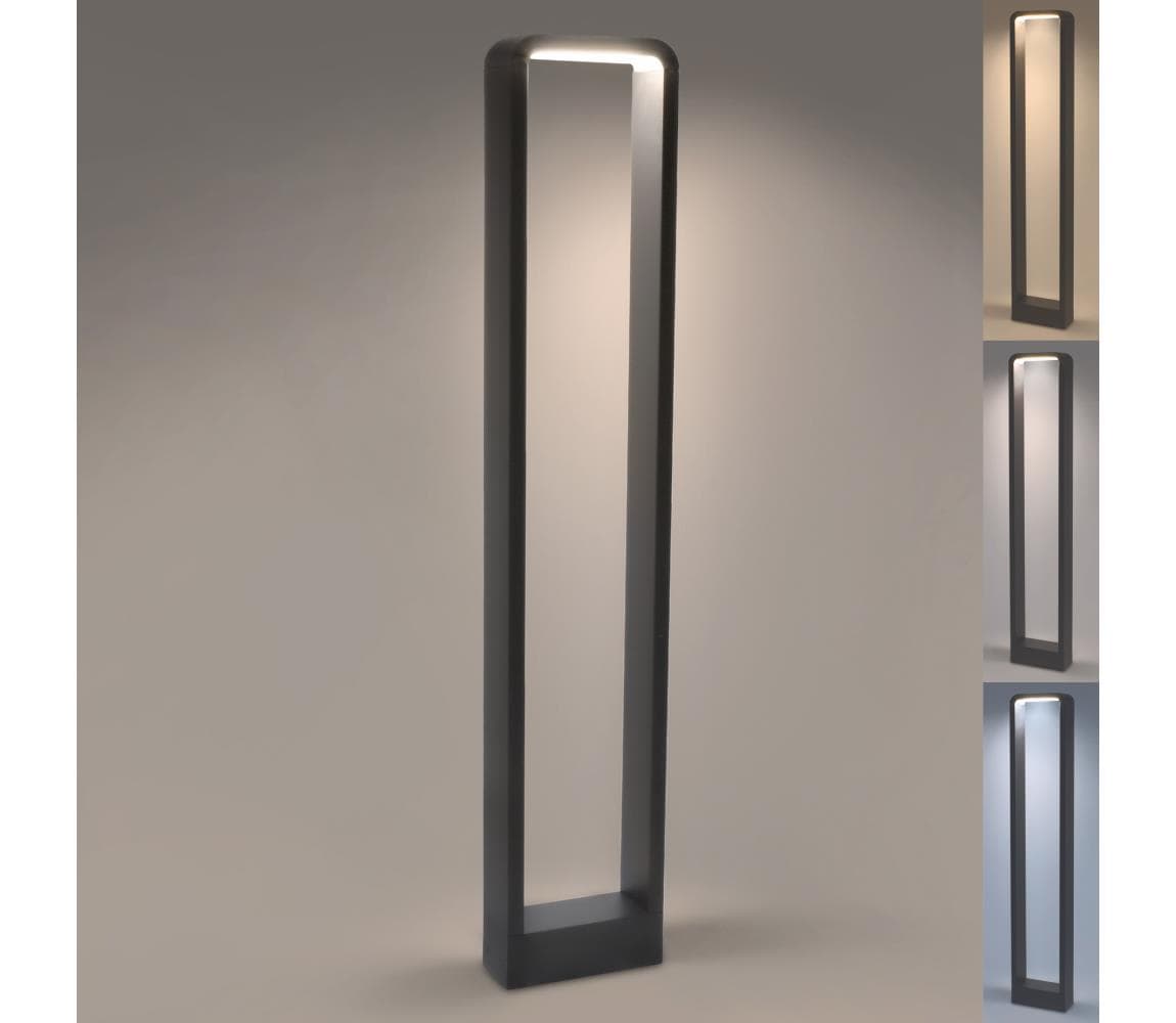 Brilagi-LED Vonkajšia lampa BARI LED/7W/230V 3000/4000/6000K antracit IP54 80 cm WO-HR60071-800-OEM-ANT