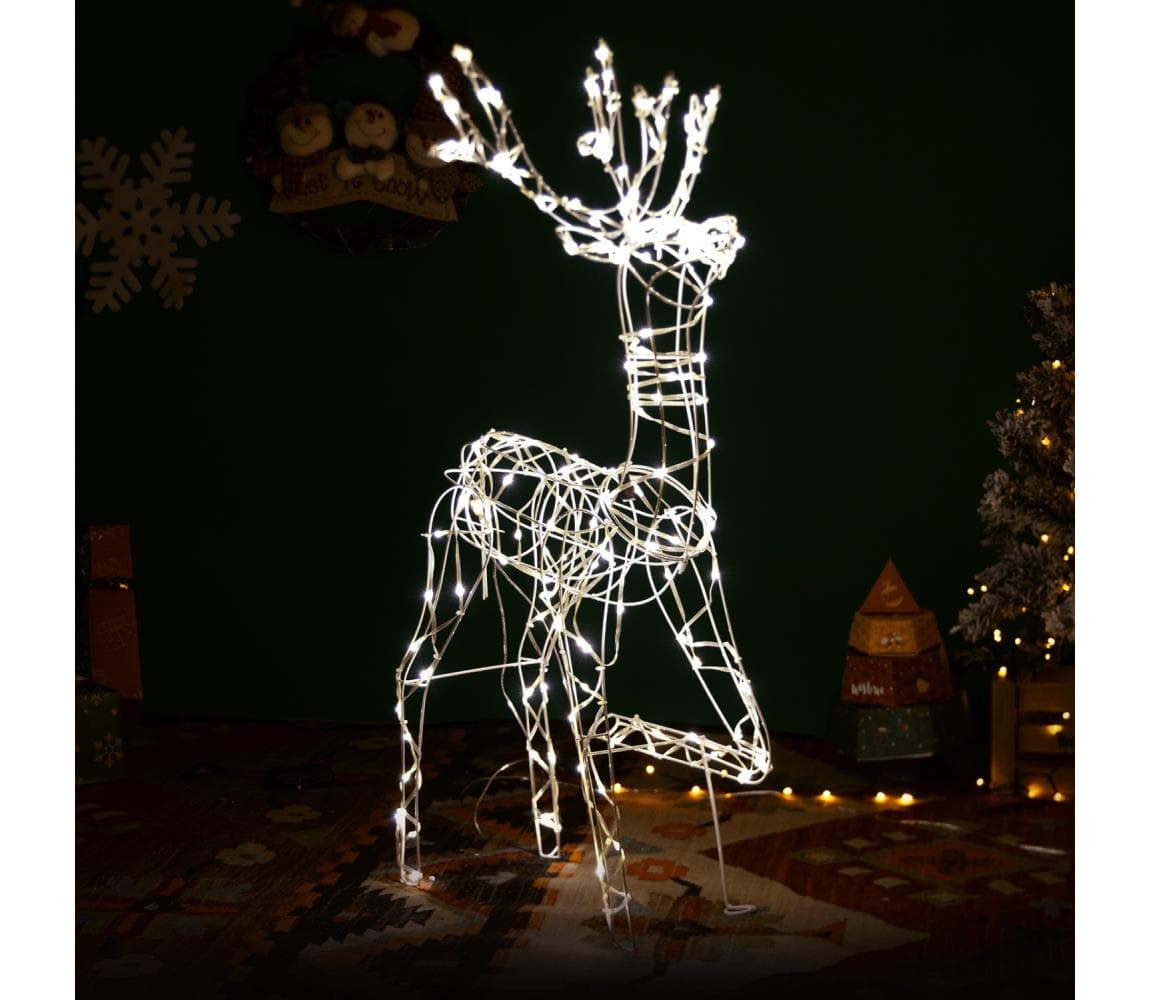 Brilagi - LED vonkajšia vianočná dekorácia LED/3,6W/31/230V 2700K 120 cm IP44 sob B10303ACDG
