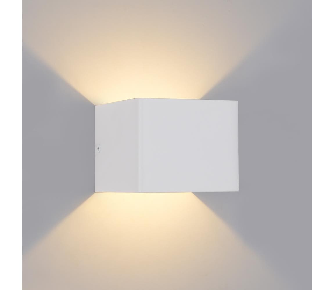 Brilagi - LED vonkajšie nástenné svietidlo DONNANI LED/5W/230V 10 cm biela IP44 BRI756