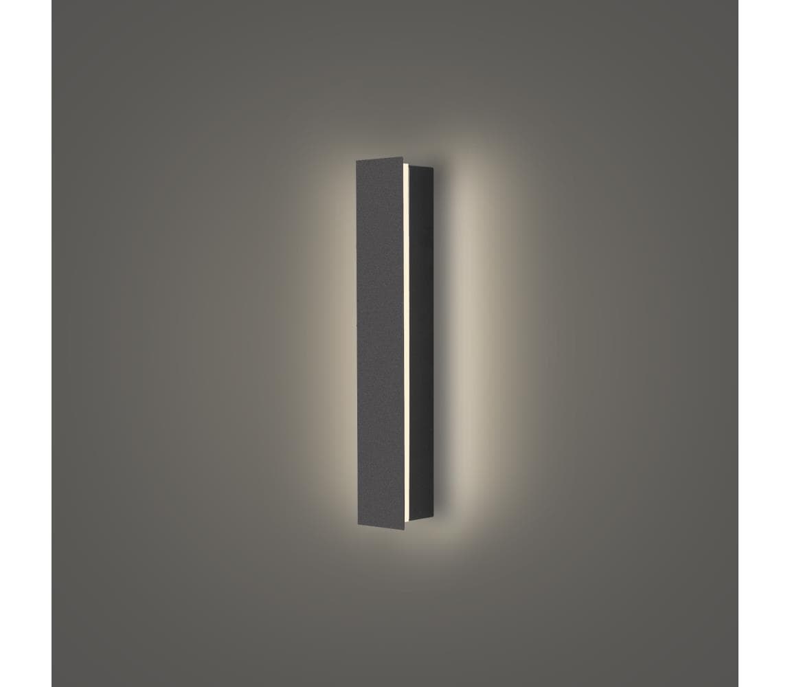 Brilagi - LED vonkajšie nástenné svietidlo LINEAR LED/8W/230V 4000K IP65 antracit BRI278