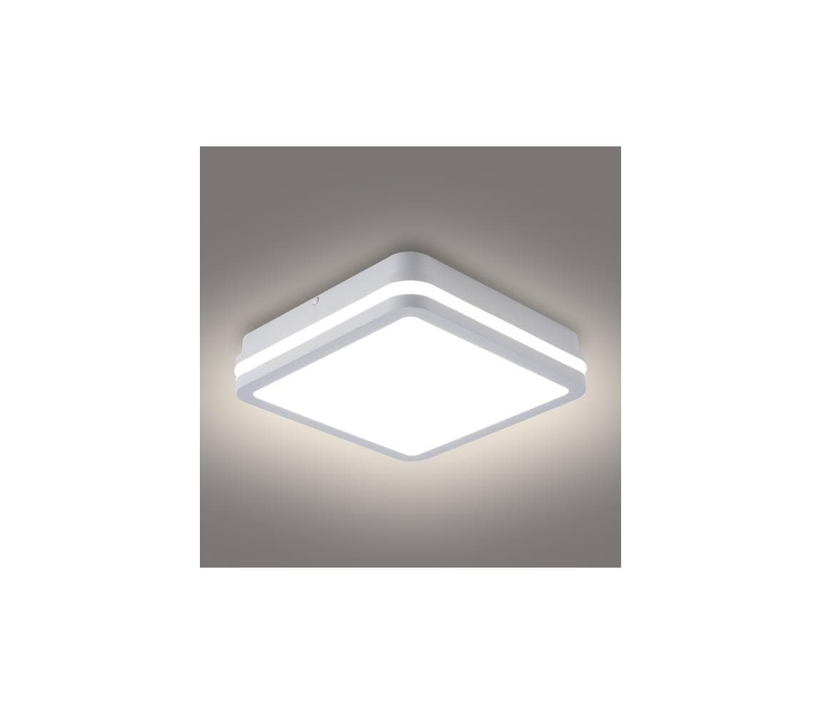 Brilagi - LED Vonkajšie svietidlo BENE LED/24W/230V 26x26 cm biela IP54 BRI587