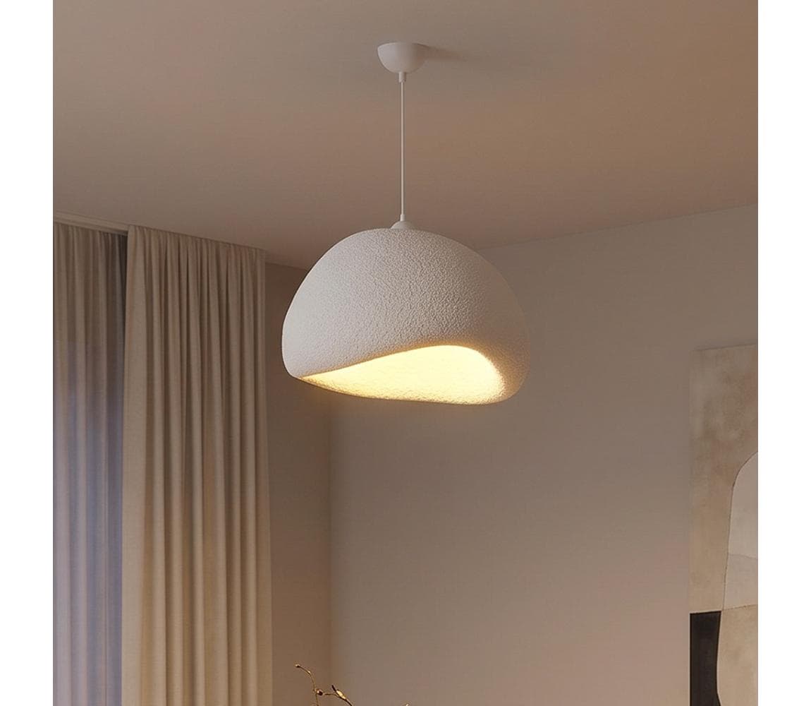 Brilagi - Luster na lane WABI SABI 1xE27/40W/230V priemer 50 cm biela 739SBR1119