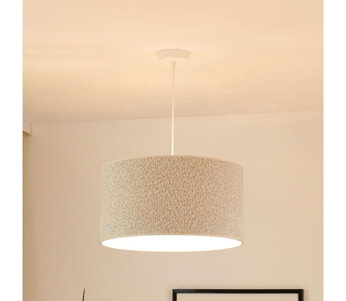 Brilagi - Luster na lanku BOUCLE ROLLER 1xE27/15W/230V pr. 45 cm krémová 608633