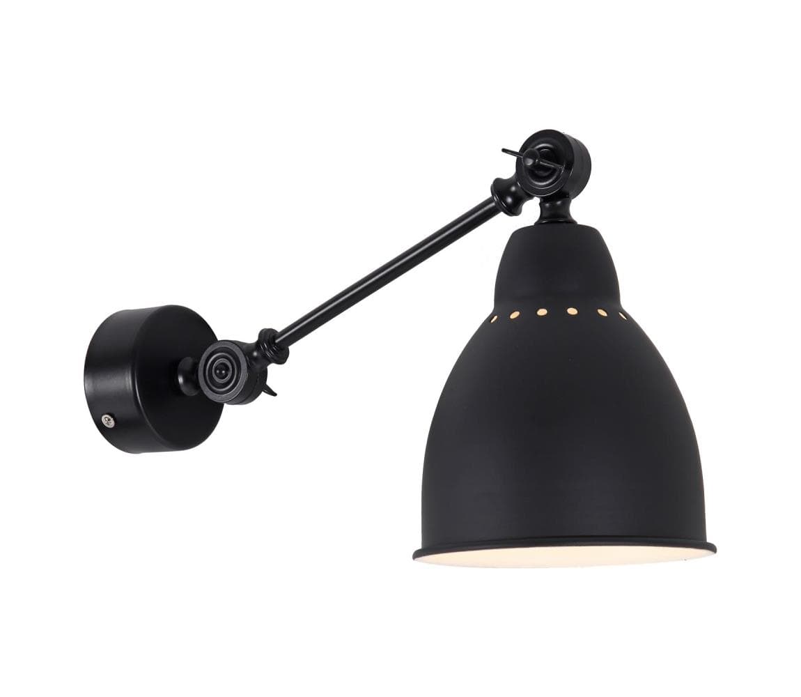 Brilagi - Nástenné svietidlo QUILL 1xE27/40W/230V 40 cm čierne BRSB0102-1W/BK