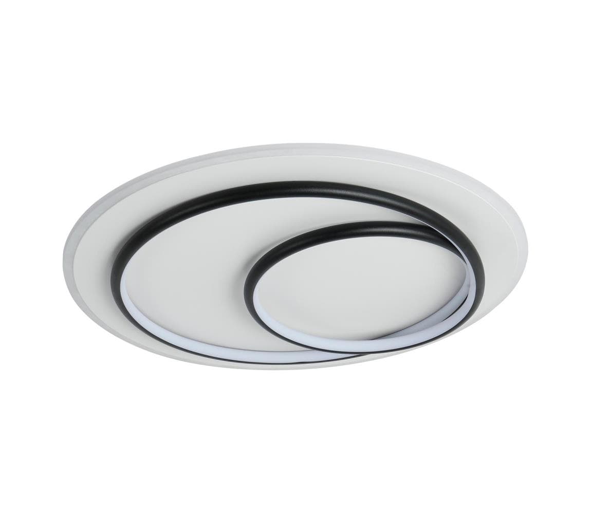 Brilagi - stmievateľné LED stropné svietidlo FLARE LED/70W/230V, priemer 50 cm, biela/čierna + diaľkové ovládanie BRMXX1078-500