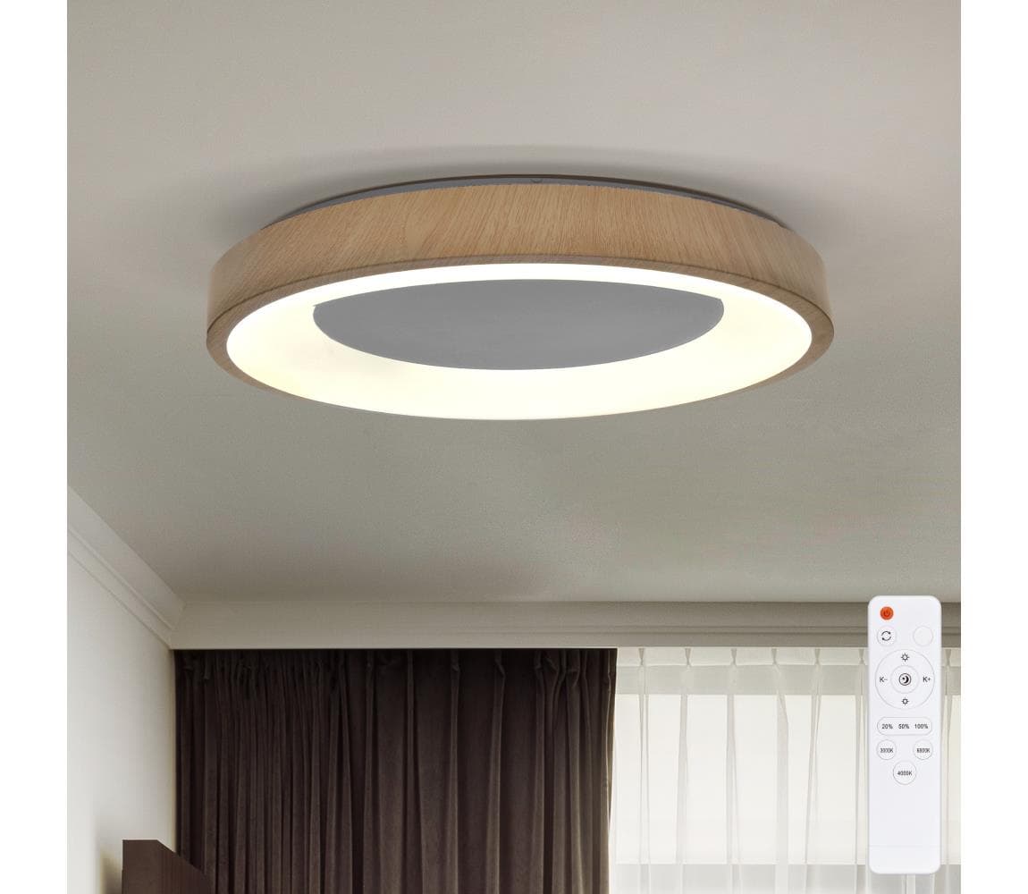 Brilagi - stmievateľné LED svietidlo DORIA LED/60W/230V 3000-6500K priemer 60 cm + diaľkové ovládanie WO800-OEM10-60
