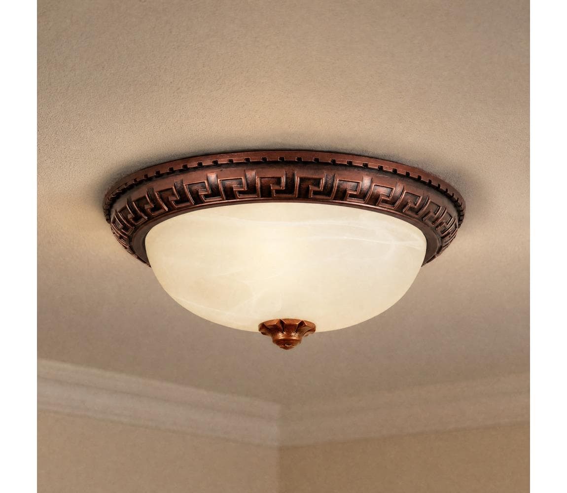 Brilagi - Stropné svietidlo FRESCO 2xE27/40W/230V Ø 30 cm medené BRSX6095/2C/M