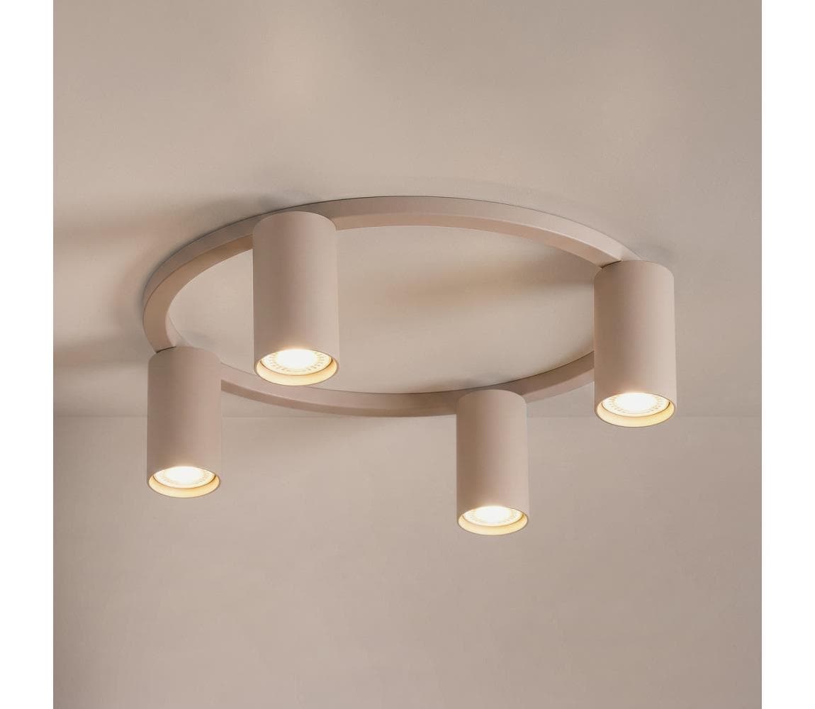 Brilagi - Stropné svietidlo SELE 4xGU10/30W/230V béžové WO-SELEP-C04-BEI-OEM