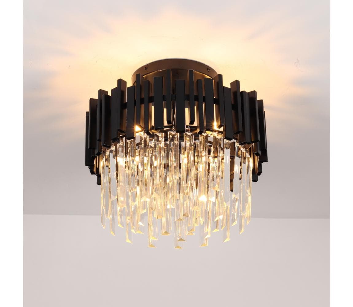 Brilagi - Stropné svietidlo VERVE 4xE14/40W/230V pr. 40 cm čierne BRSL21014B