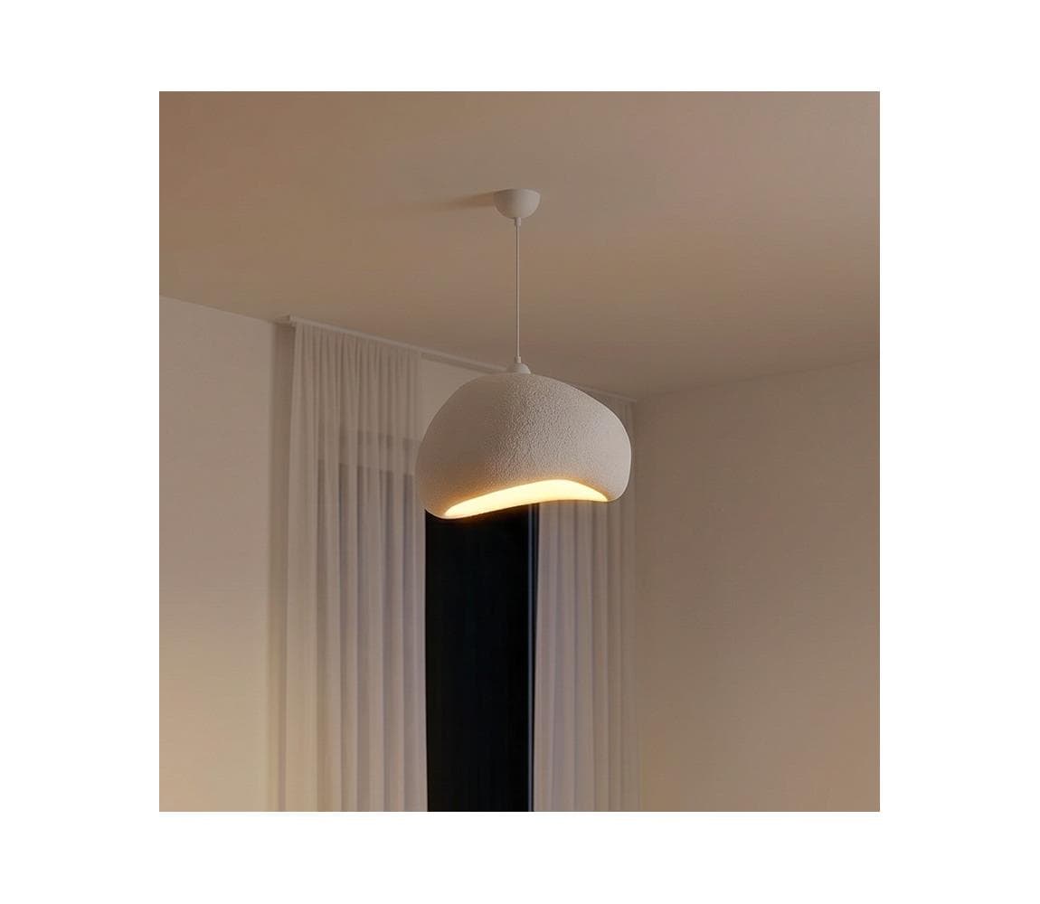 Brilagi - Závesné svietidlo na lanku WABI SABI 1xE27/40W/230V priemer 42 cm biela 118OPV1208