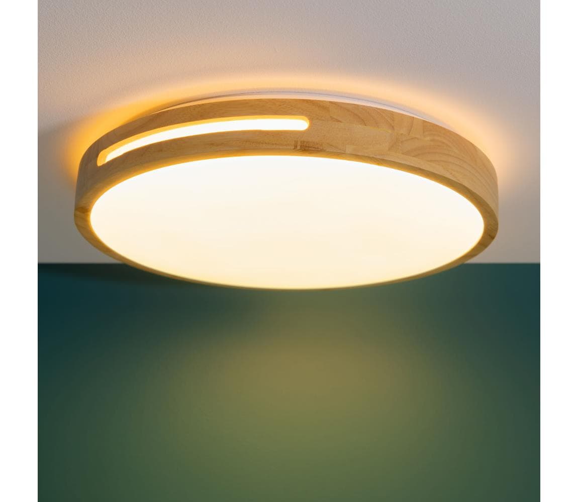 Brilliant - LED Stmievateľné stropné svietidlo WOODBURY LED/24W/230V pr. 39 cm G99496/75