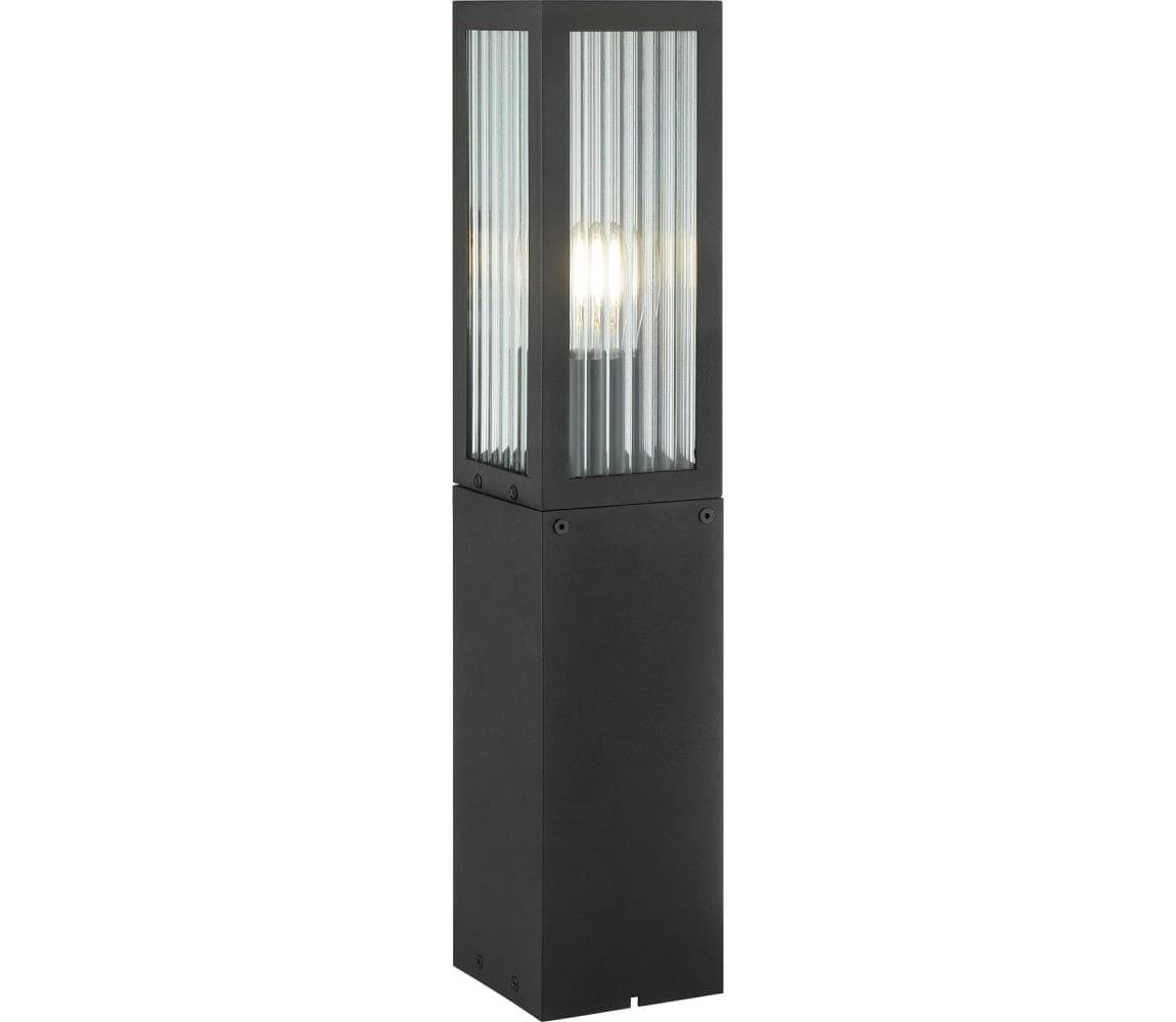 Brilliant - Vonkajšie svietidlo GETTA 1xE27/20W/230V 50 cm IP44 čierne 40927/06