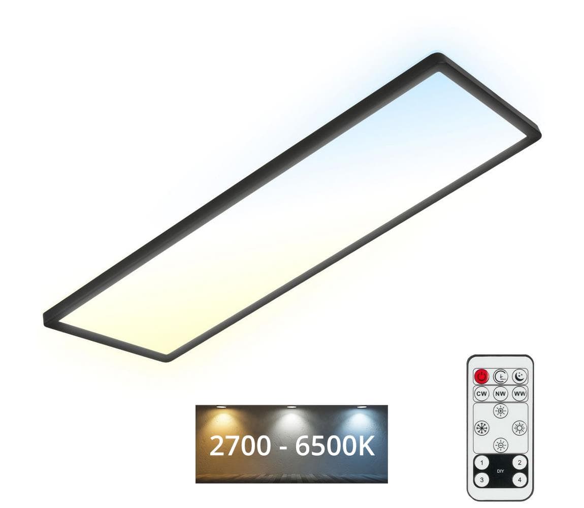 Brilo - LED Stmievateľné stropné svietidlo SLIM LED/23W/230V + DO 7403-015