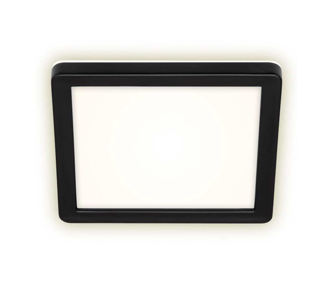 Briloner 3010-015 - LED Stropné svietidlo LED/8W/230V 19x19 cm čierna IP44 3010-015