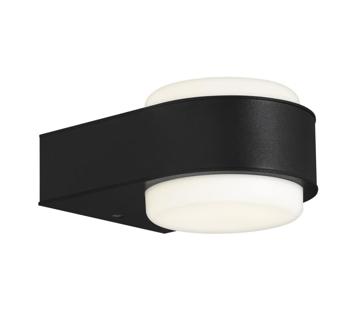 Briloner 3035-015 - LED Vonkajšie nástenné svietidlo HANAU LED/6,5W/230V IP44 čierna 3035-015