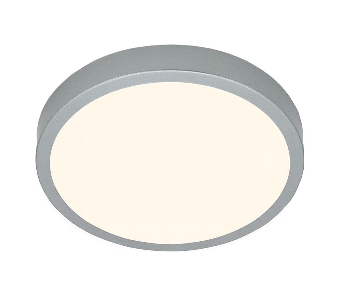 Briloner 3700-014-LED Stropné svietidlo RUNA LED/16W/230V 3000K pr. 28cm strieborná 3700-014