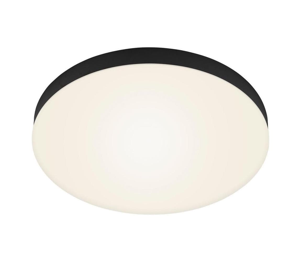 Briloner 7068-015 - LED Stropné svietidlo FLAME LED/24,5W/230V 3000K čierna 7068-015