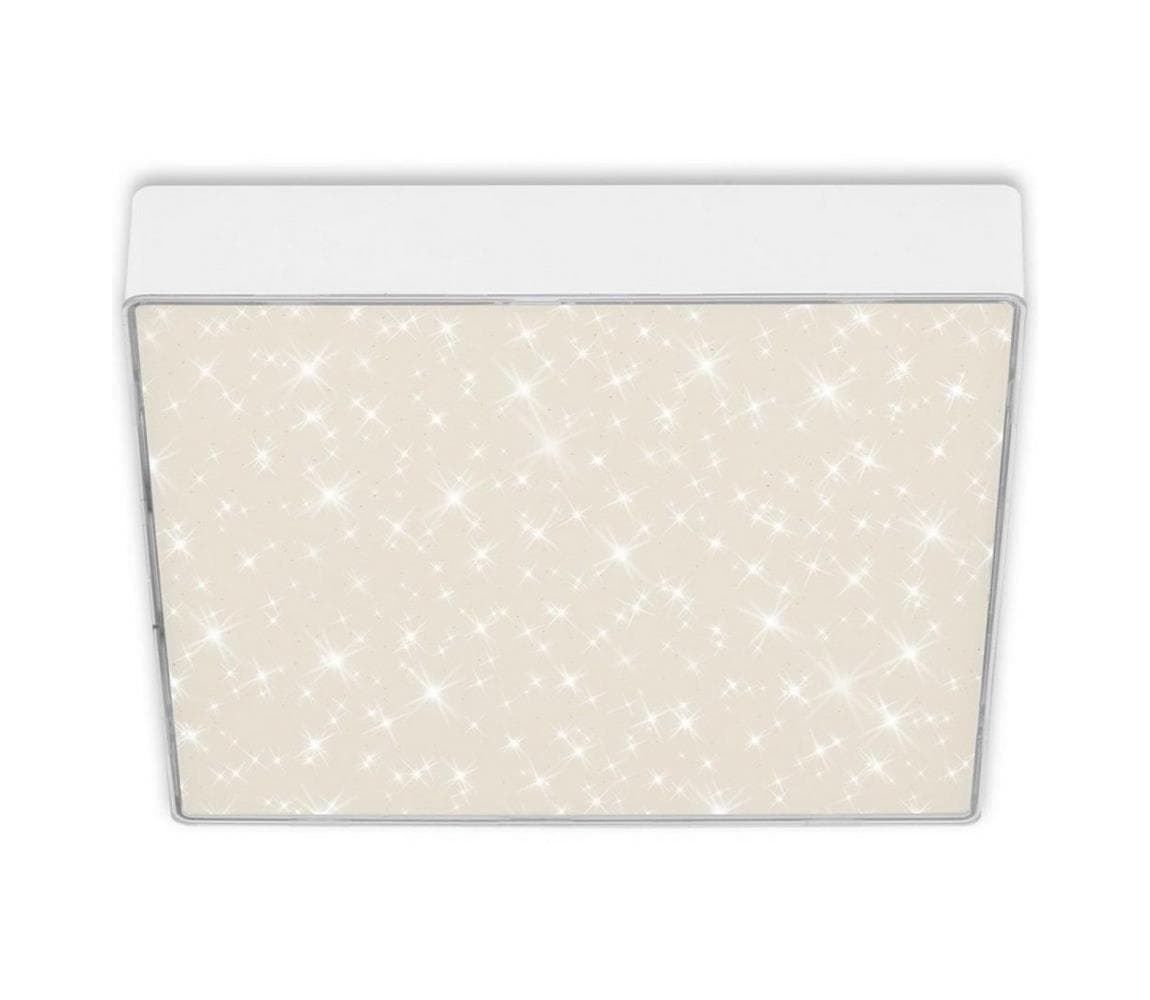 Briloner 7077-416 - LED Stropné svietidlo STAR SKY LED/16W/230V 21x21 cm biela 7077-416