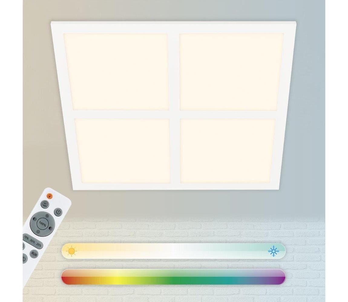 Briloner 7387-016 - LED RGBW Stmievateľné stropné svietidlo LED/24W/230V + DO 7387-016